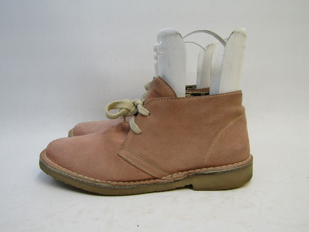 ALDO Womens Size 8.5 M Pink Suede Laces Ankle Fashion Boots